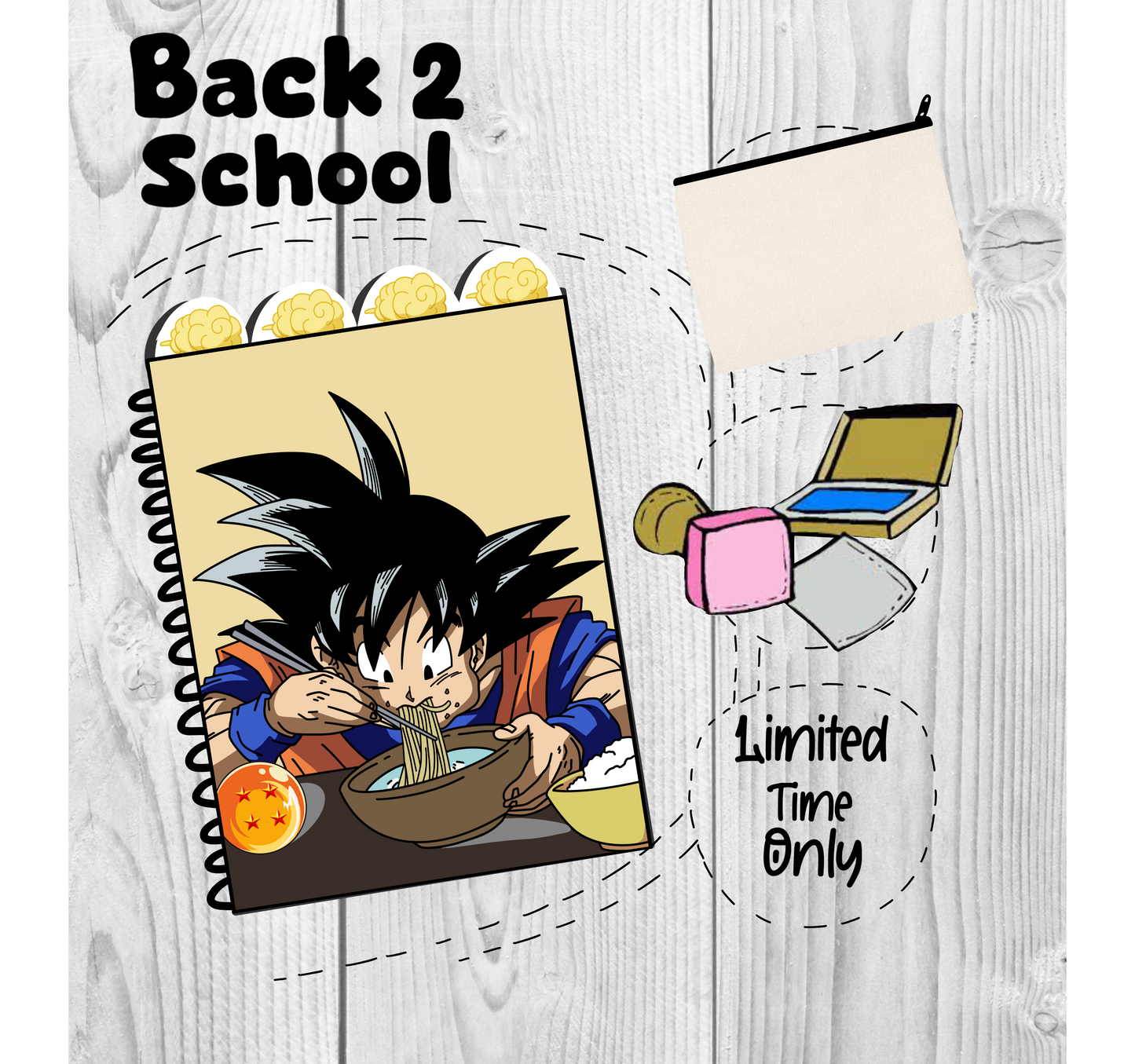 Goku (DBS) Back to school bundle