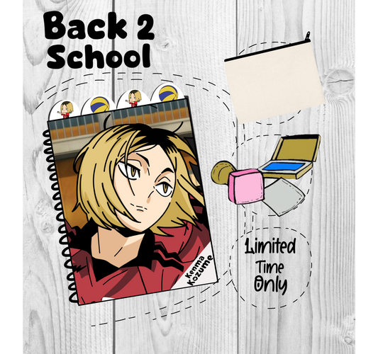 Kenma (Hi-Q) Back to school bundle