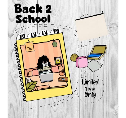 Aizawa (BNHA) Back to school bundle