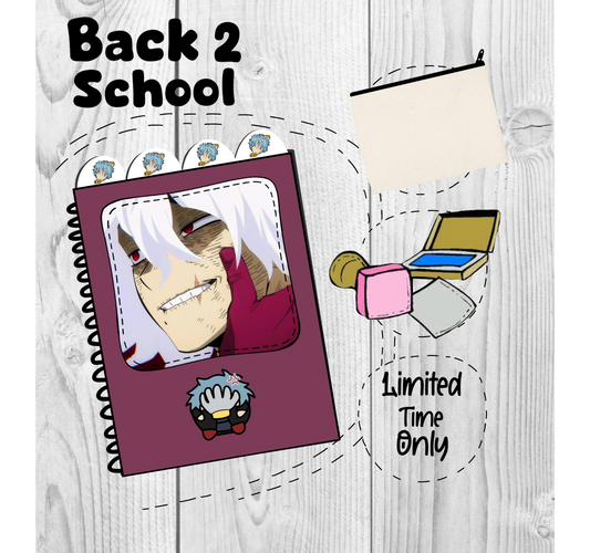 Shigaraki (BNHA) Back to school bundle