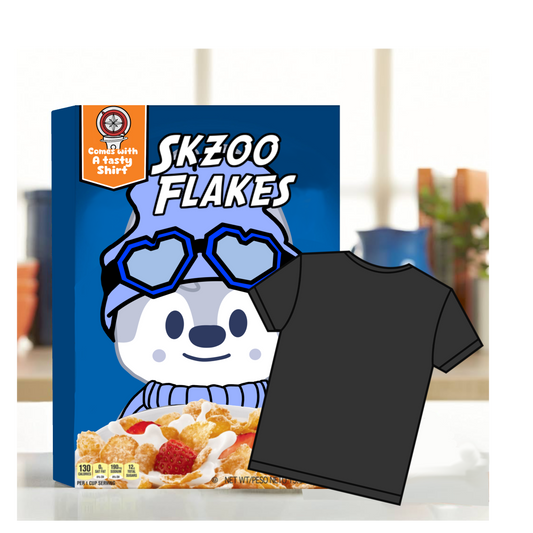 Skzoo wolf (SKZ) Seasonal cereal shirt box