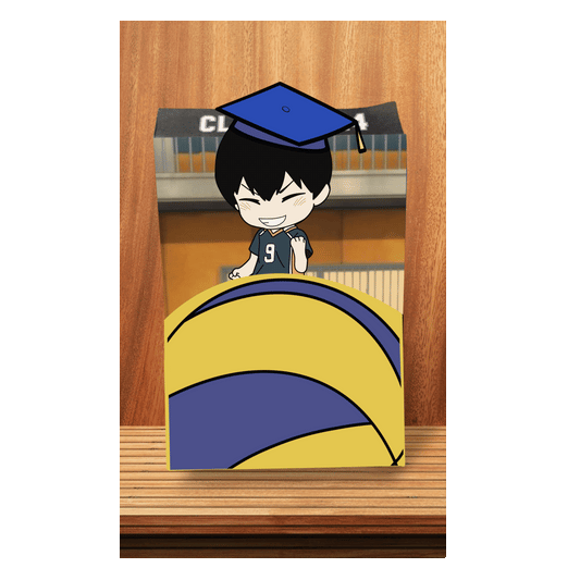 Kageyama (HI-Q) Graduation Box charm