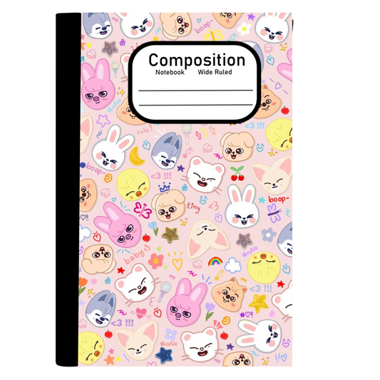 SKzoo (SKZ) Composition notebook Full art