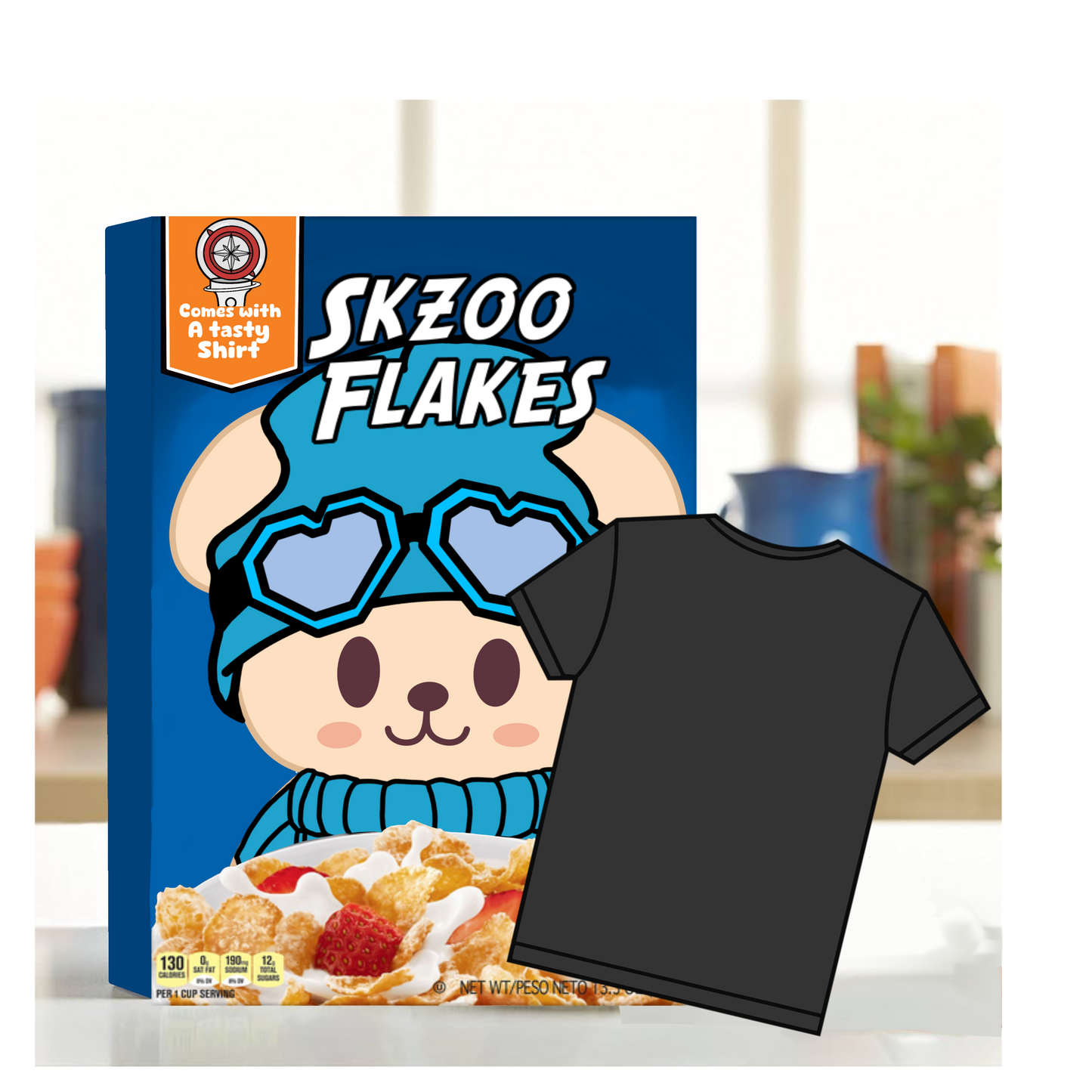 Skzoo puppy (SKZ) Seasonal cereal shirt box