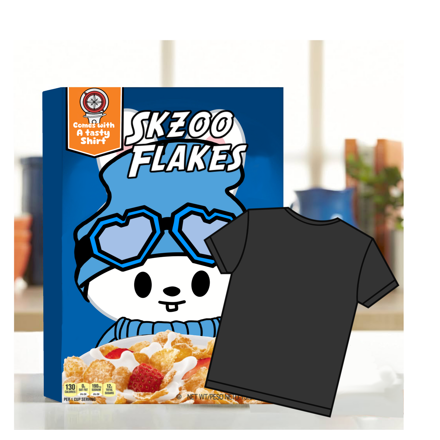 Skzoo Lee (SKZ) Seasonal cereal shirt box