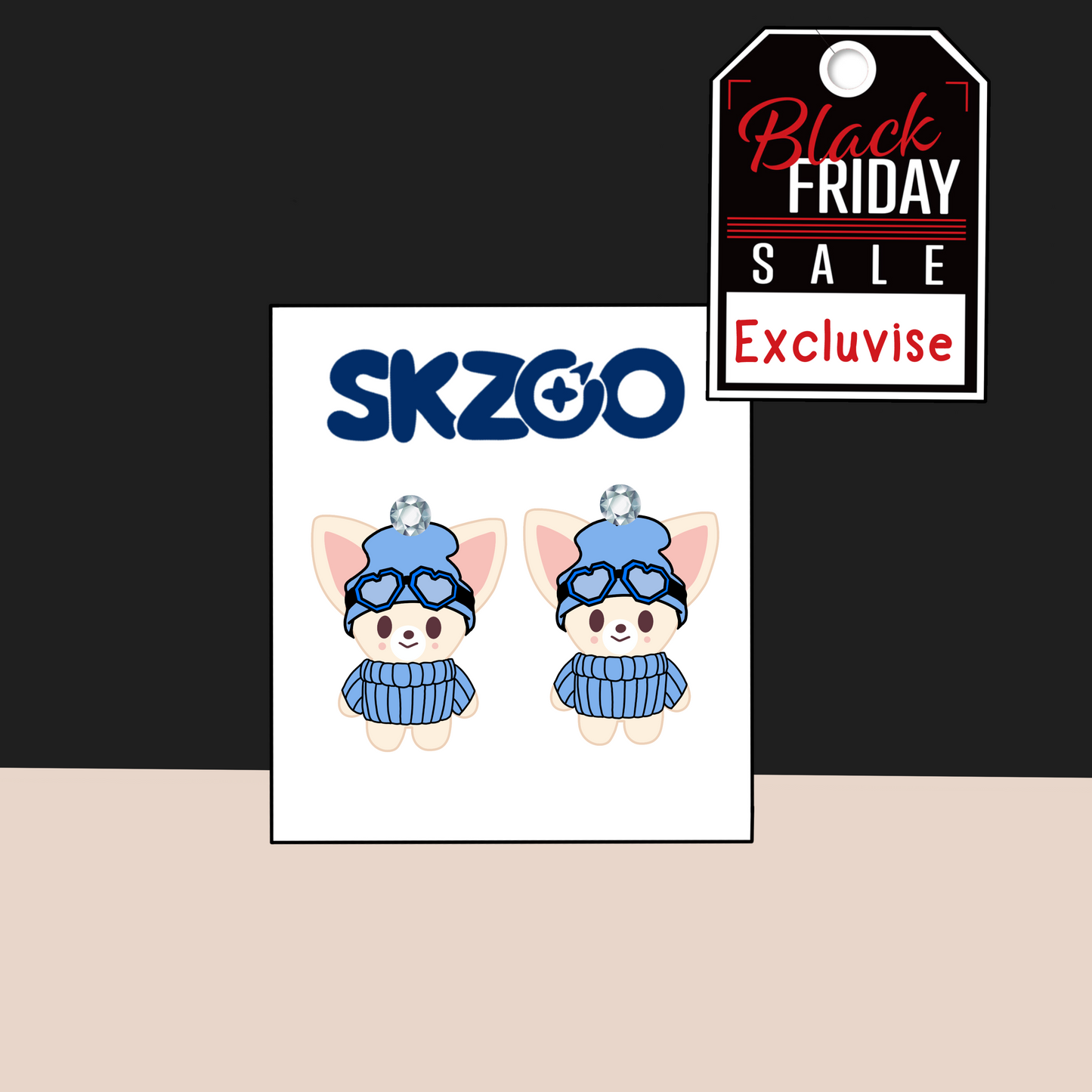 Skzoo Foxl (SKZ) Earrings