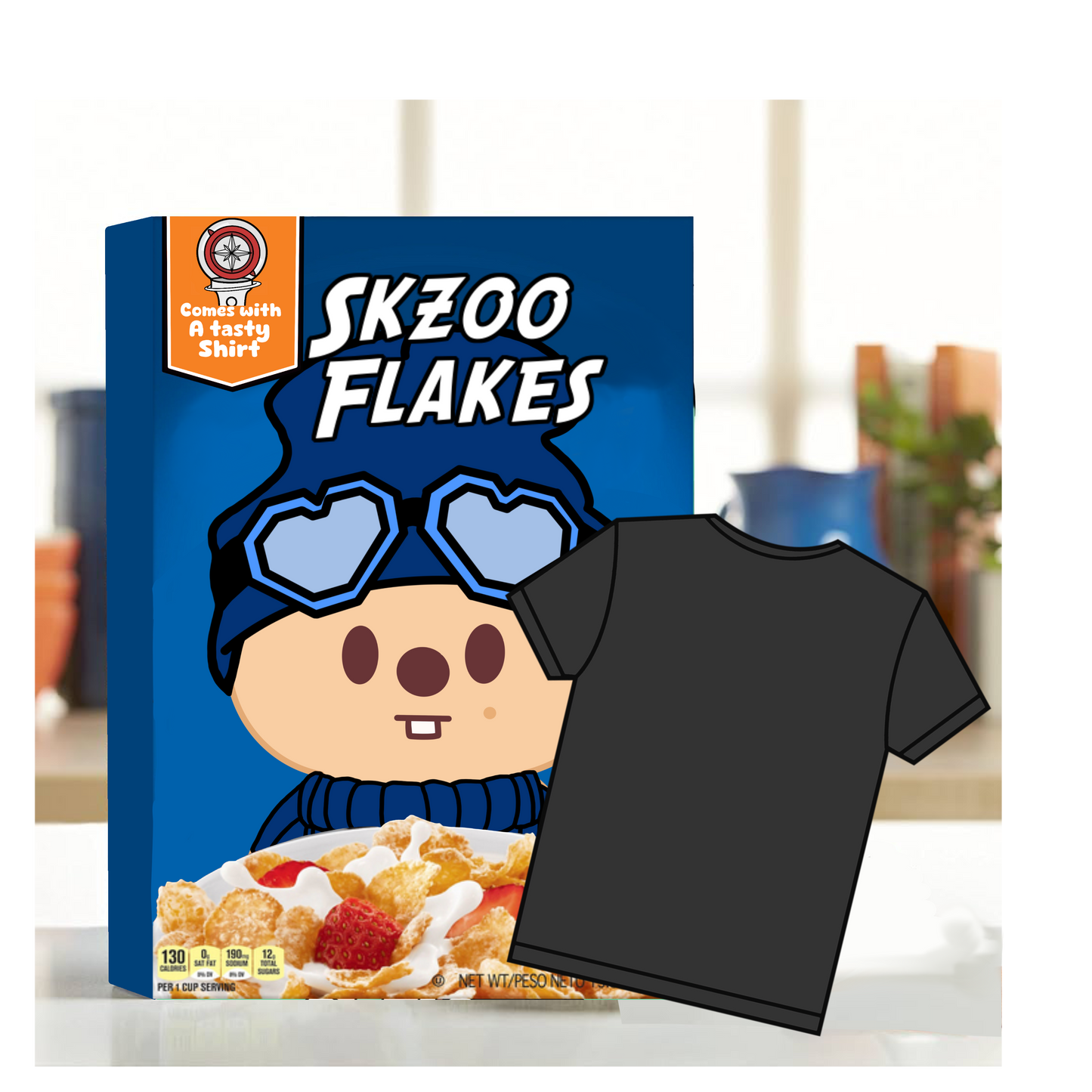 Skzoo Han (SKZ) Seasonal cereal shirt box