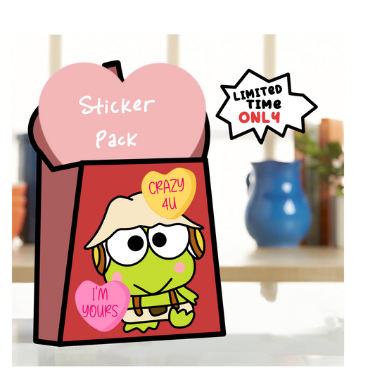 Mystery Sanrio (SRO) Valentine Sticker Pack