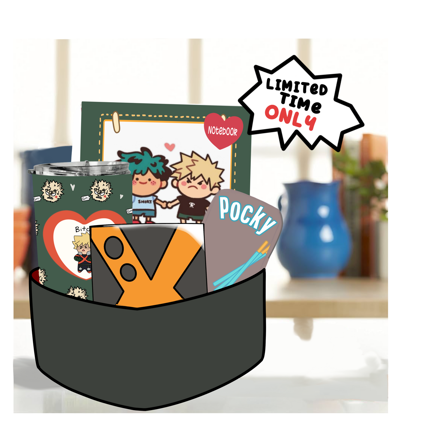 *Brand New* Bakugo (BNHA) deluxe valentine gift box