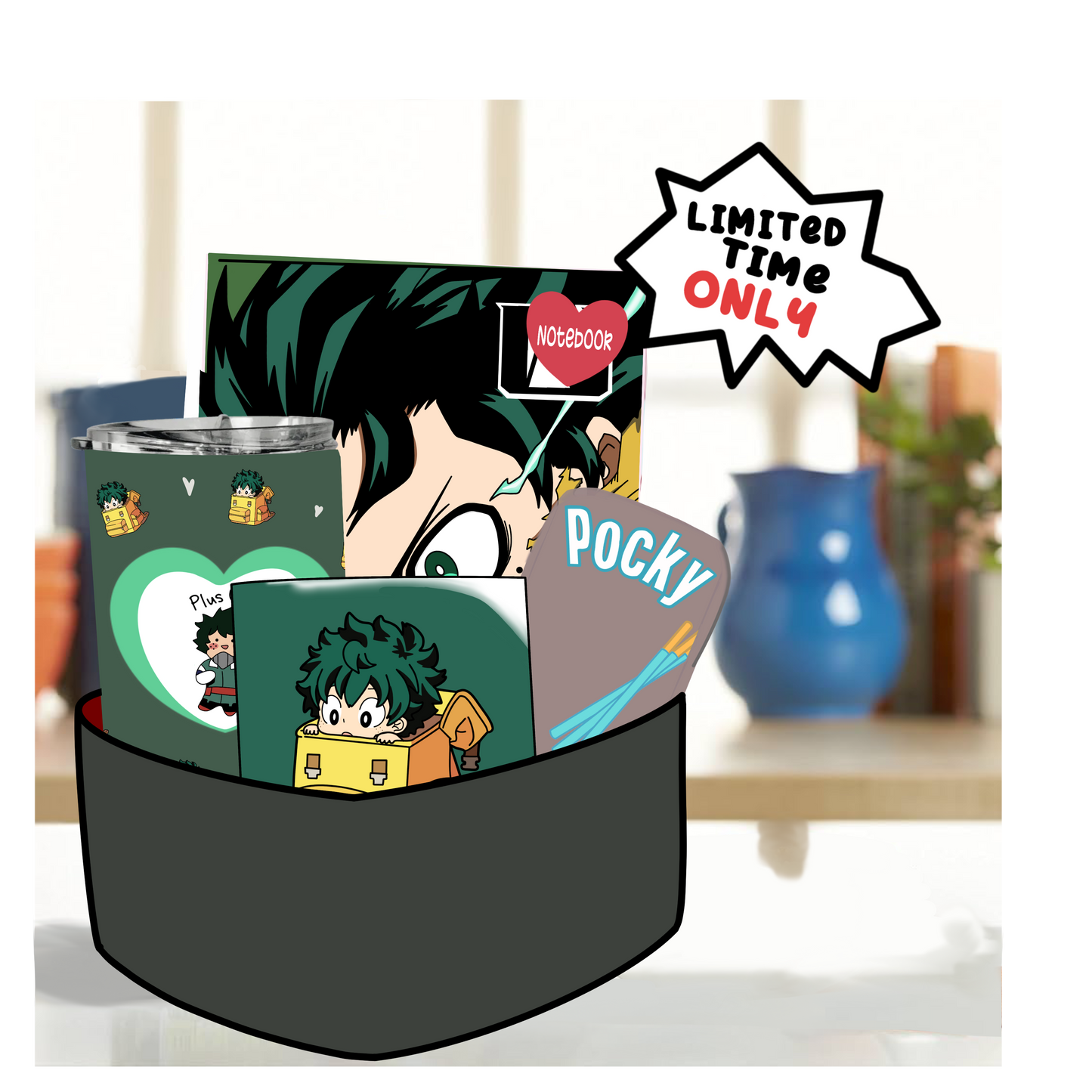 *Brand New* Deku (BNHA) deluxe valentine gift box