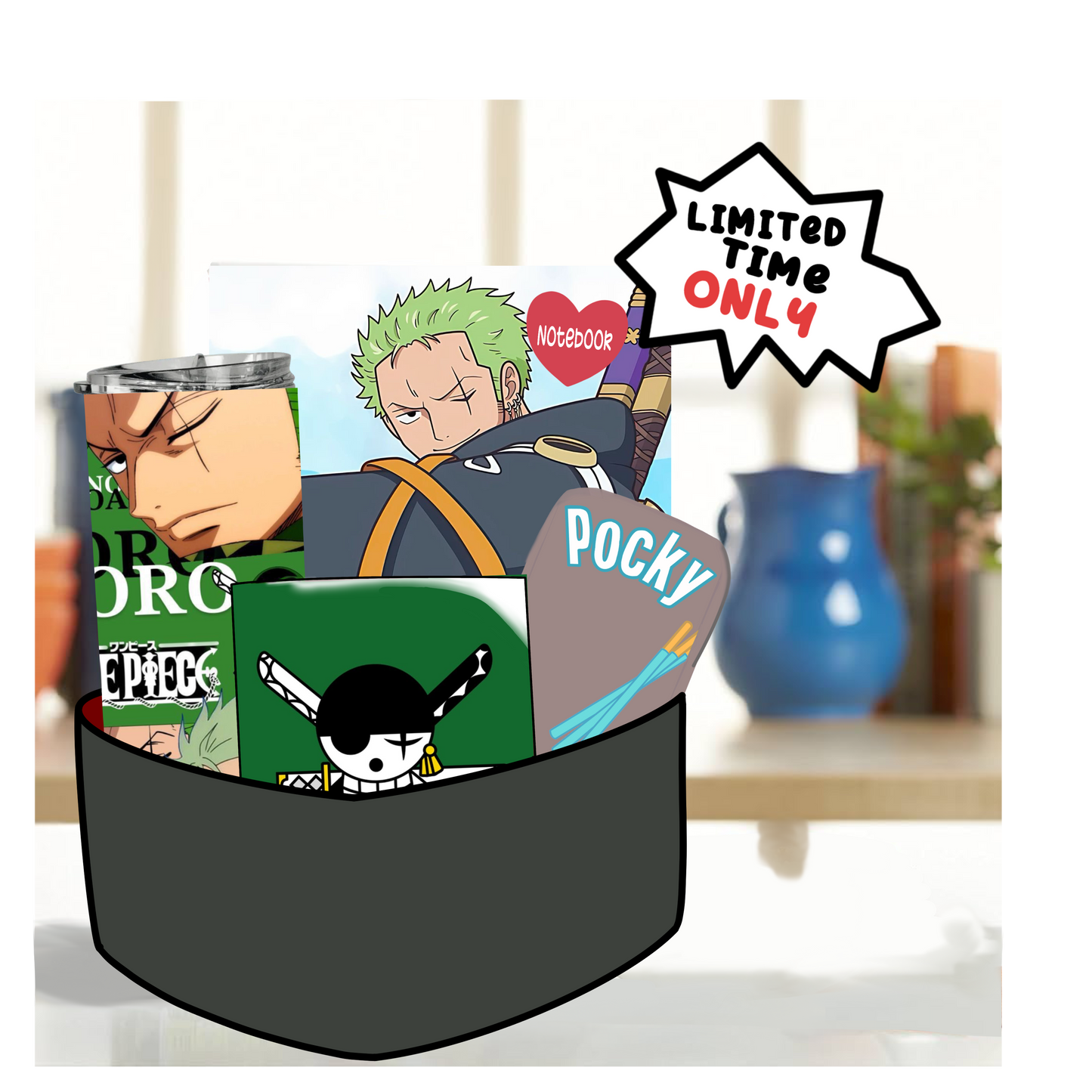 *Brand New* Zoro (OP Pirates) deluxe valentine gift box