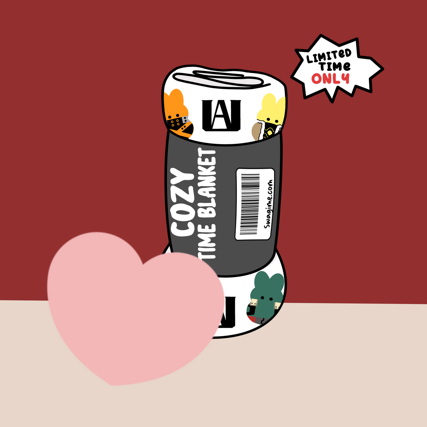 My Hero Peepers (BNHA) Anime blanket