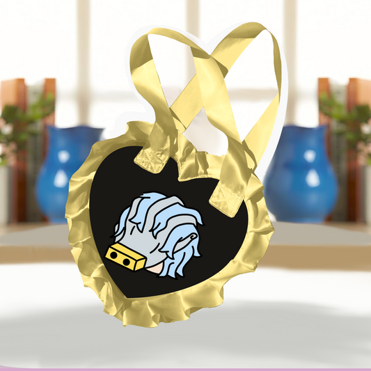 *Brand New* Shigaraki (BNHA) Anime ruffle heart tote bag
