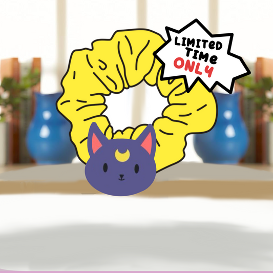 Luna (SM) Anime Scrunchie