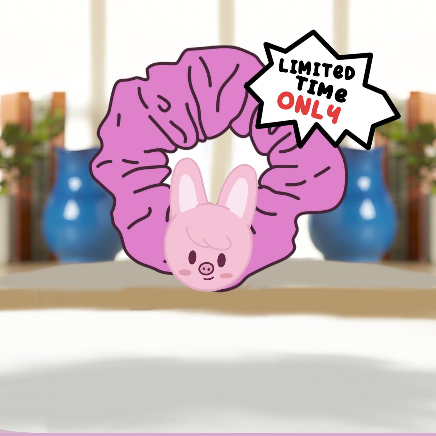 Dwea (SKZ) Anime Scrunchie