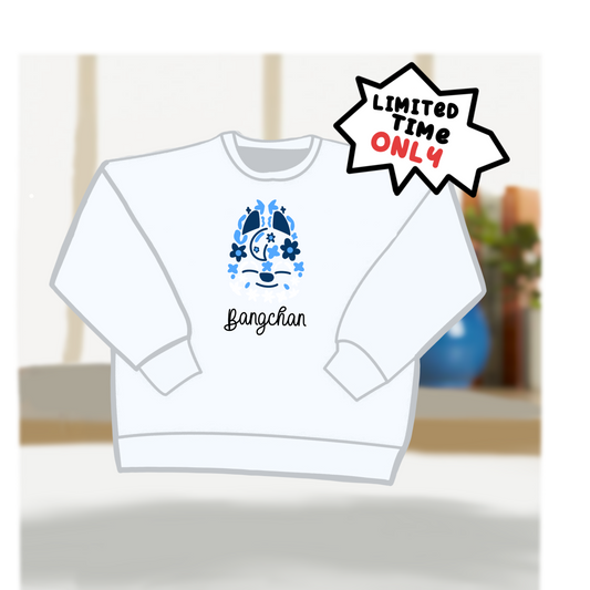 *Preorder* Wolf (SKZ) Flower sweatshirt