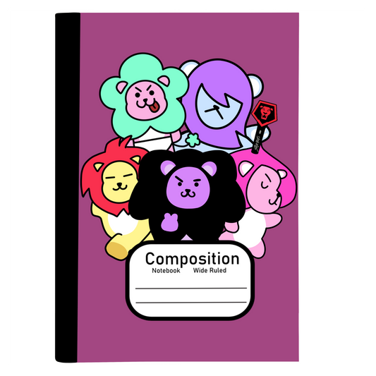 Saja Friends (SJB) Composition notebook