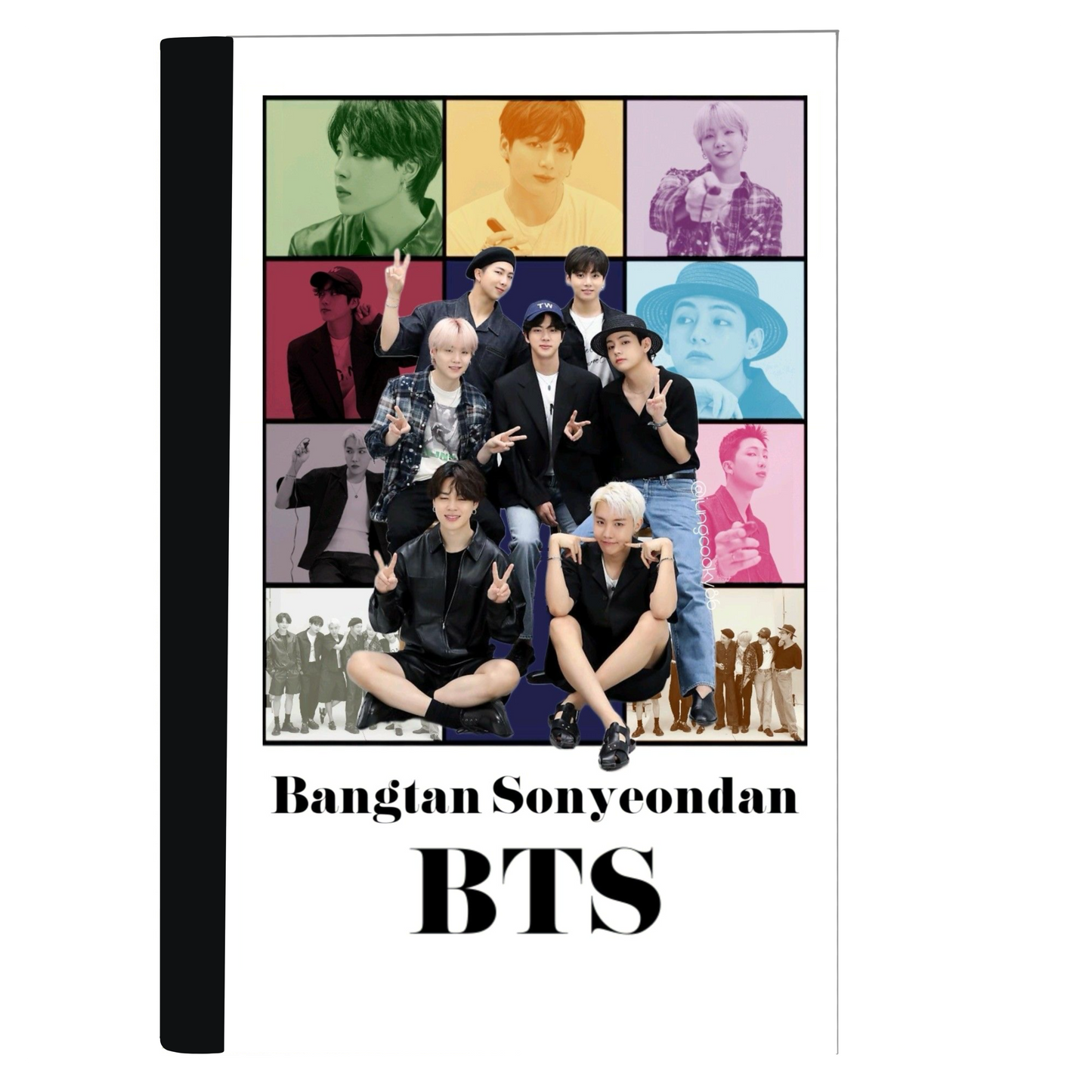 Bangtan (BTS) Composition notebook
