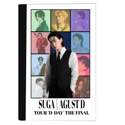 Suga (BTS) Composition notebook