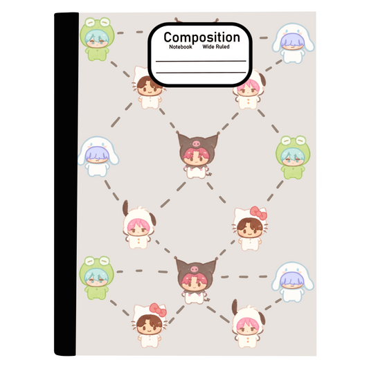 Saja boys Halloween (KPDH) Composition notebook
