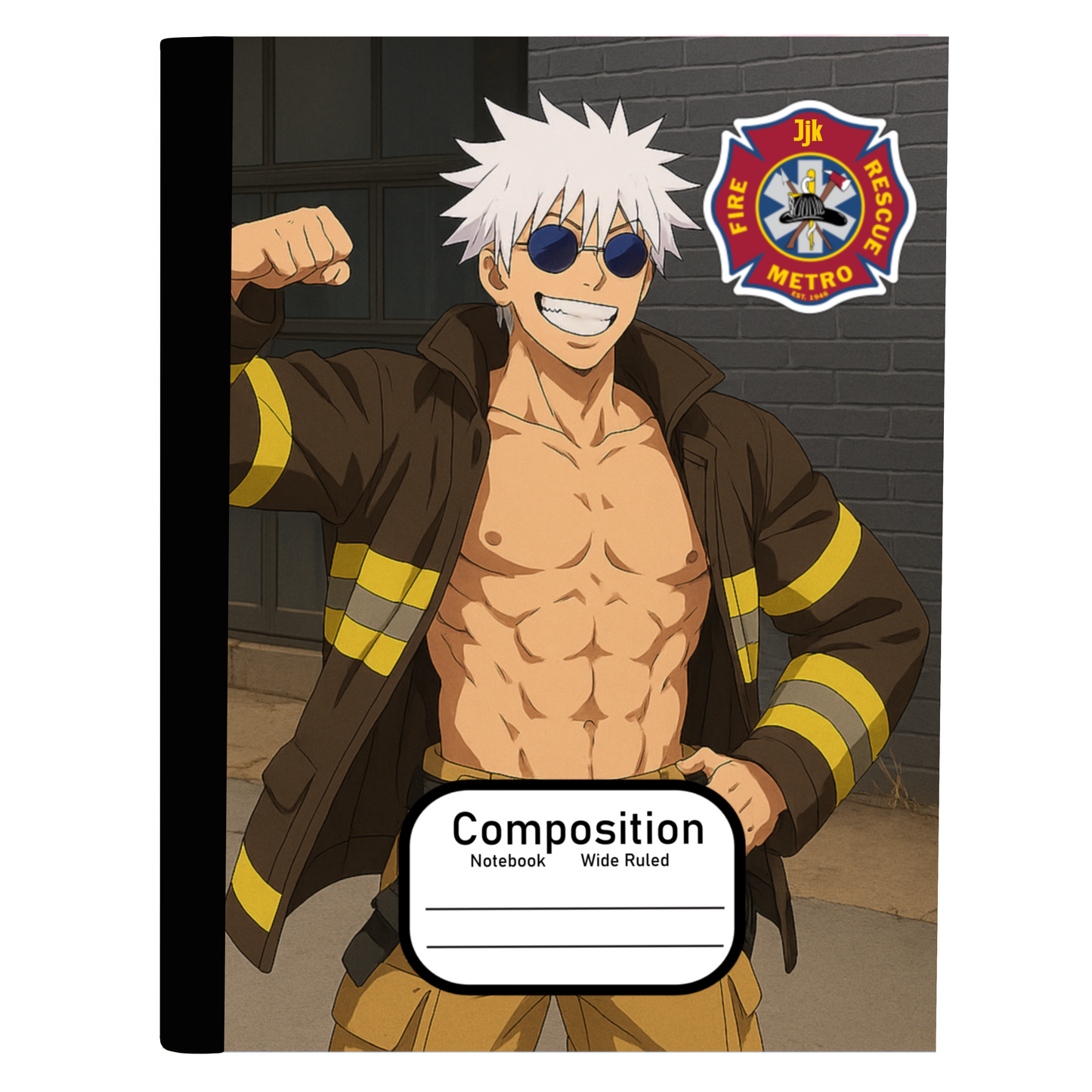 Gojo (JJK) Composition notebook Full art