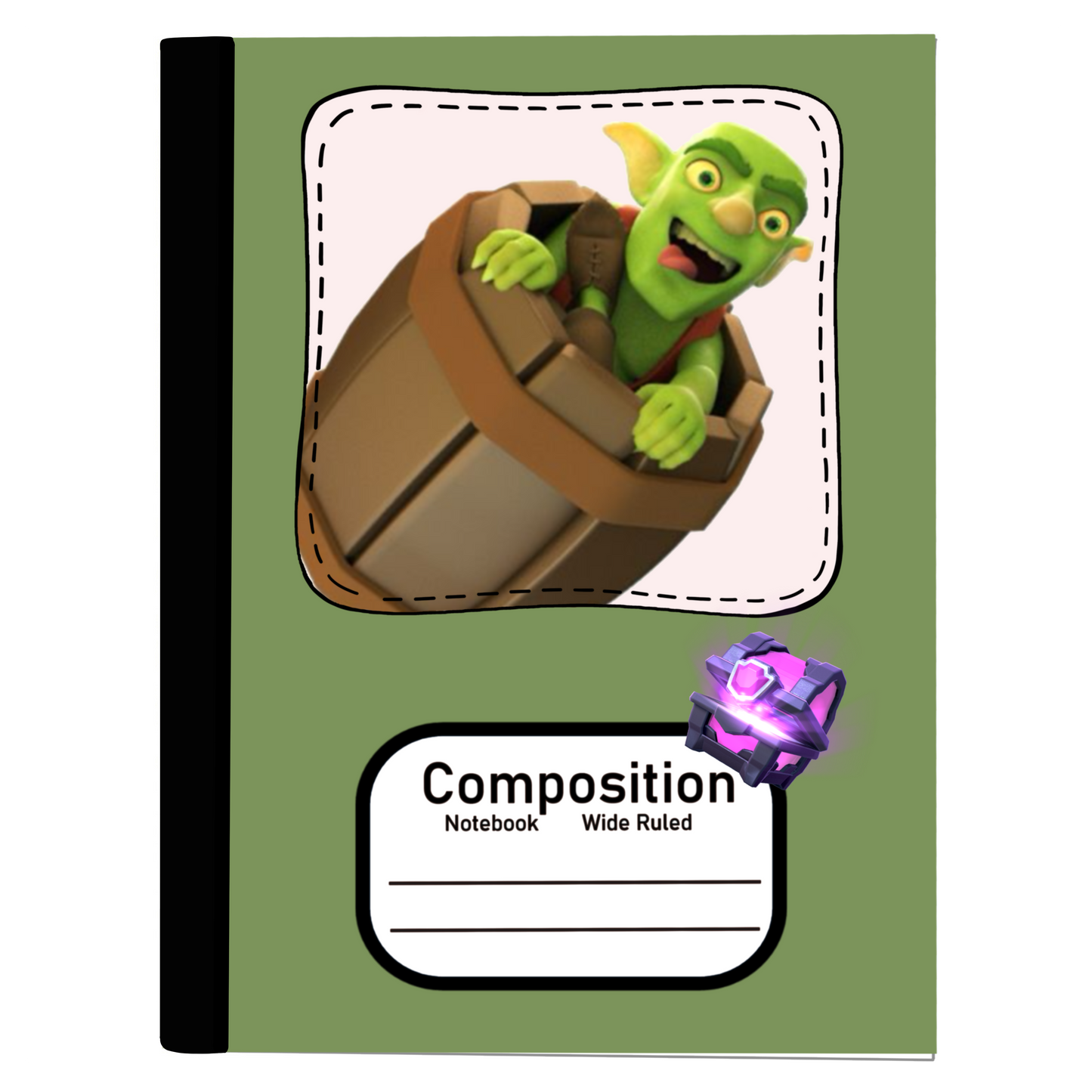 Clash (CLHRY) Composition notebook