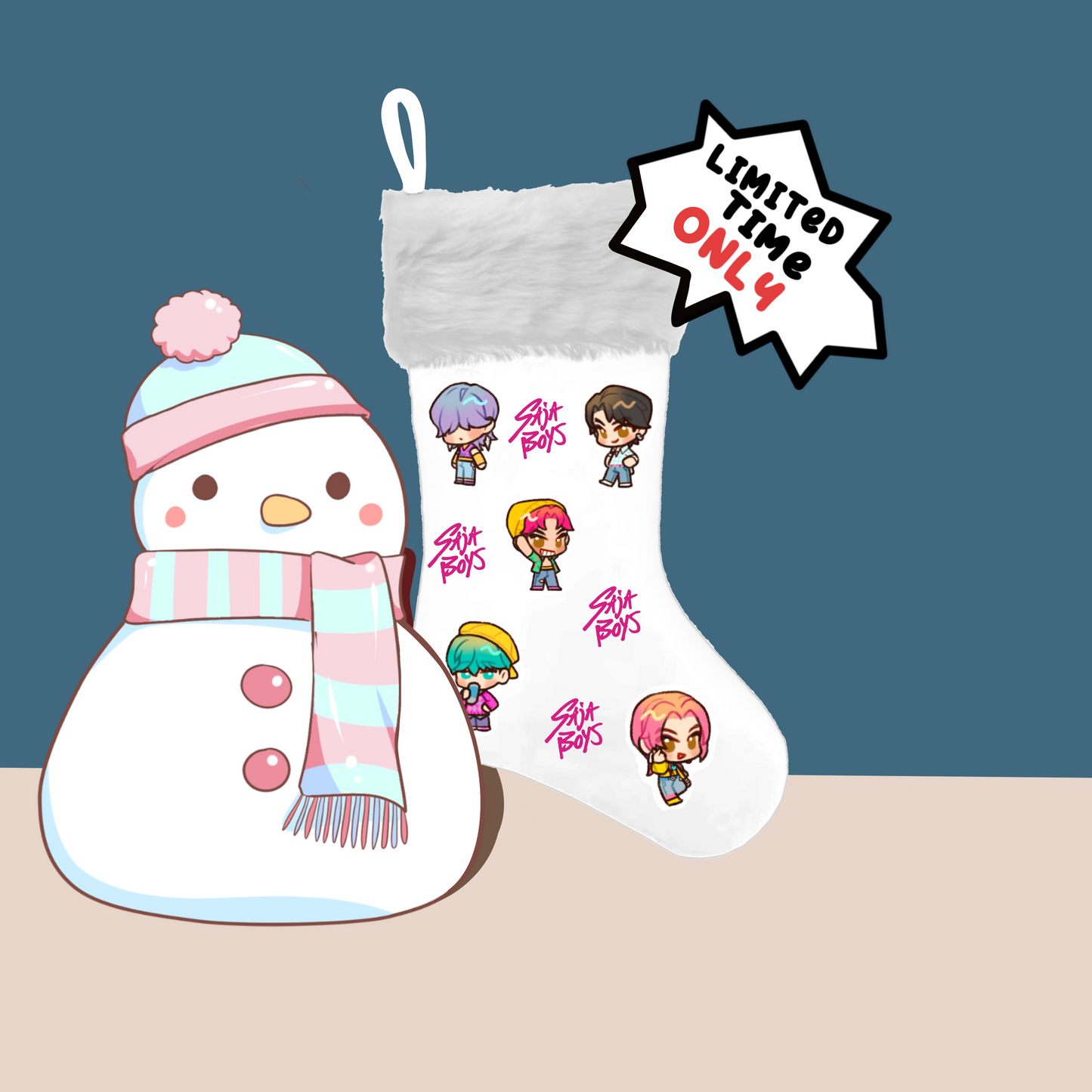 Saja (KPDH) Anime Christmas stockings