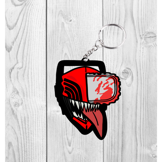 Chainsaw Man (CSM) Keychain