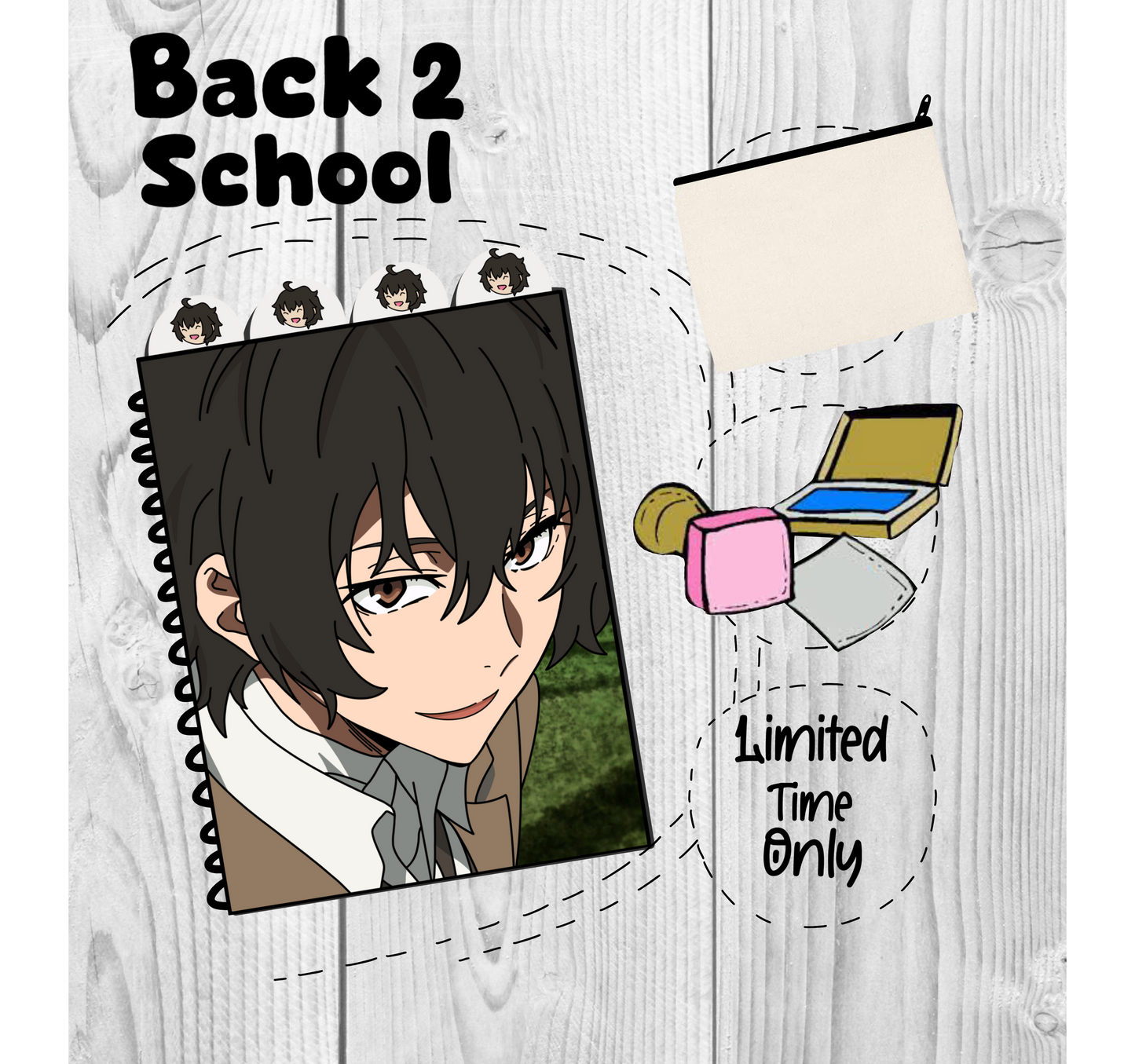 Osamu (BSD) Back to school bundle