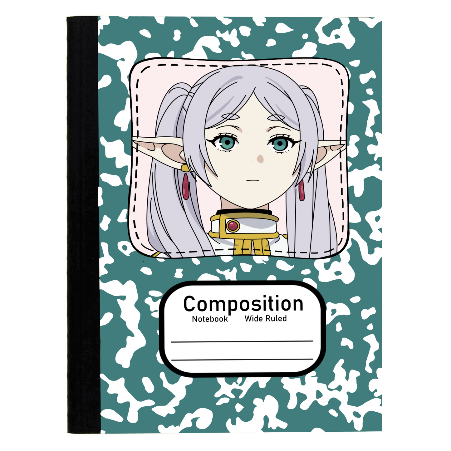 Frieren (FBJE) Composition notebook Camo