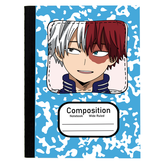 Shoto (BNHA) Composition notebook Camo