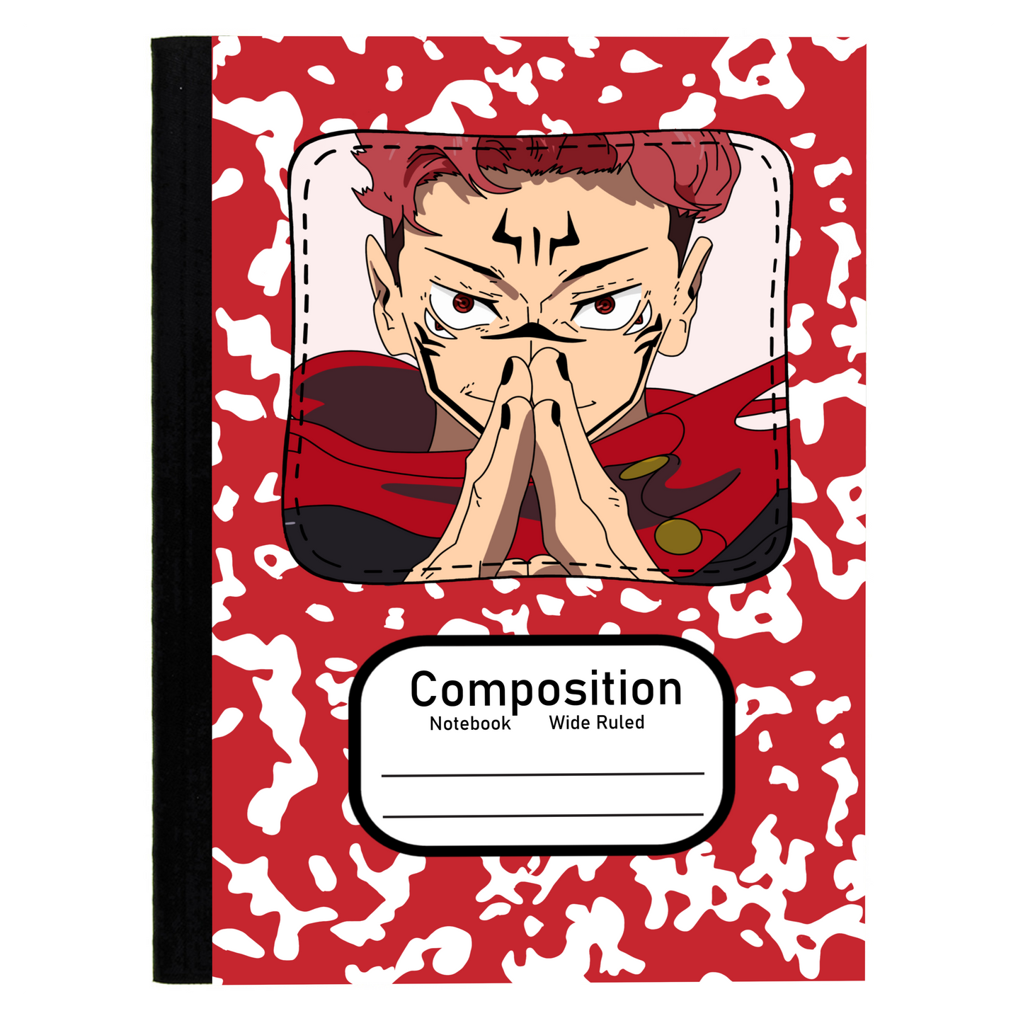 Sukuna (JJK) Composition notebook Camo