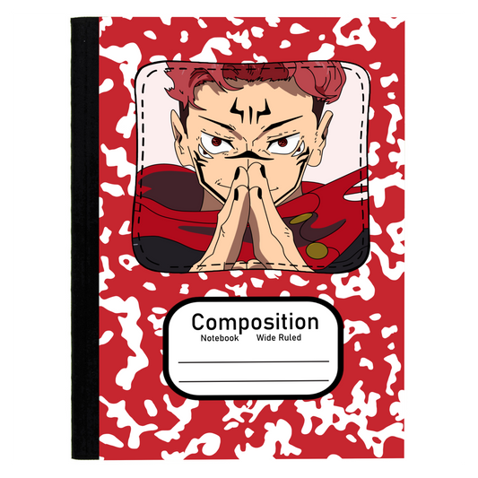 Sukuna (JJK) Composition notebook Camo