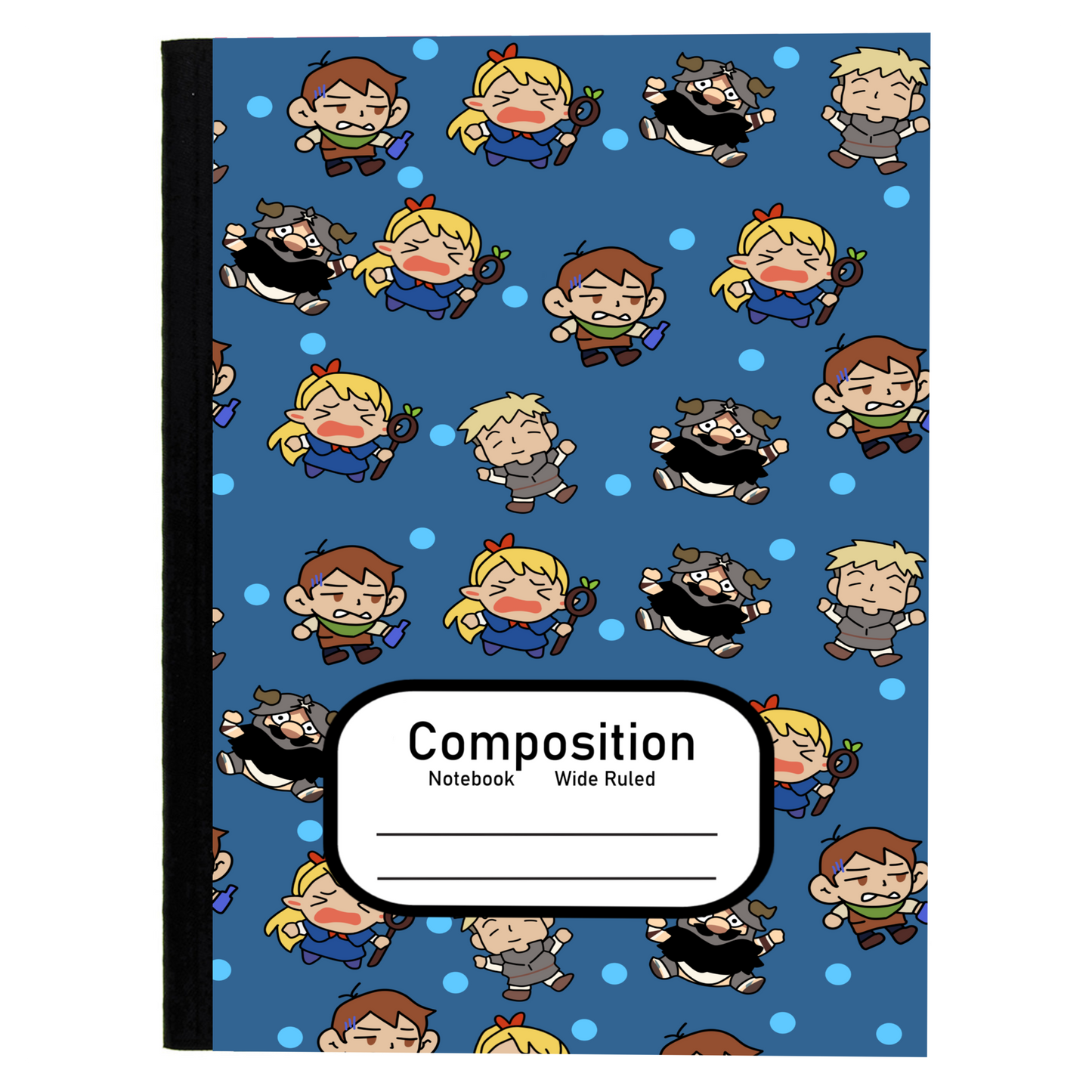 Delicious in Dungeon (DiD) Composition notebook Full art