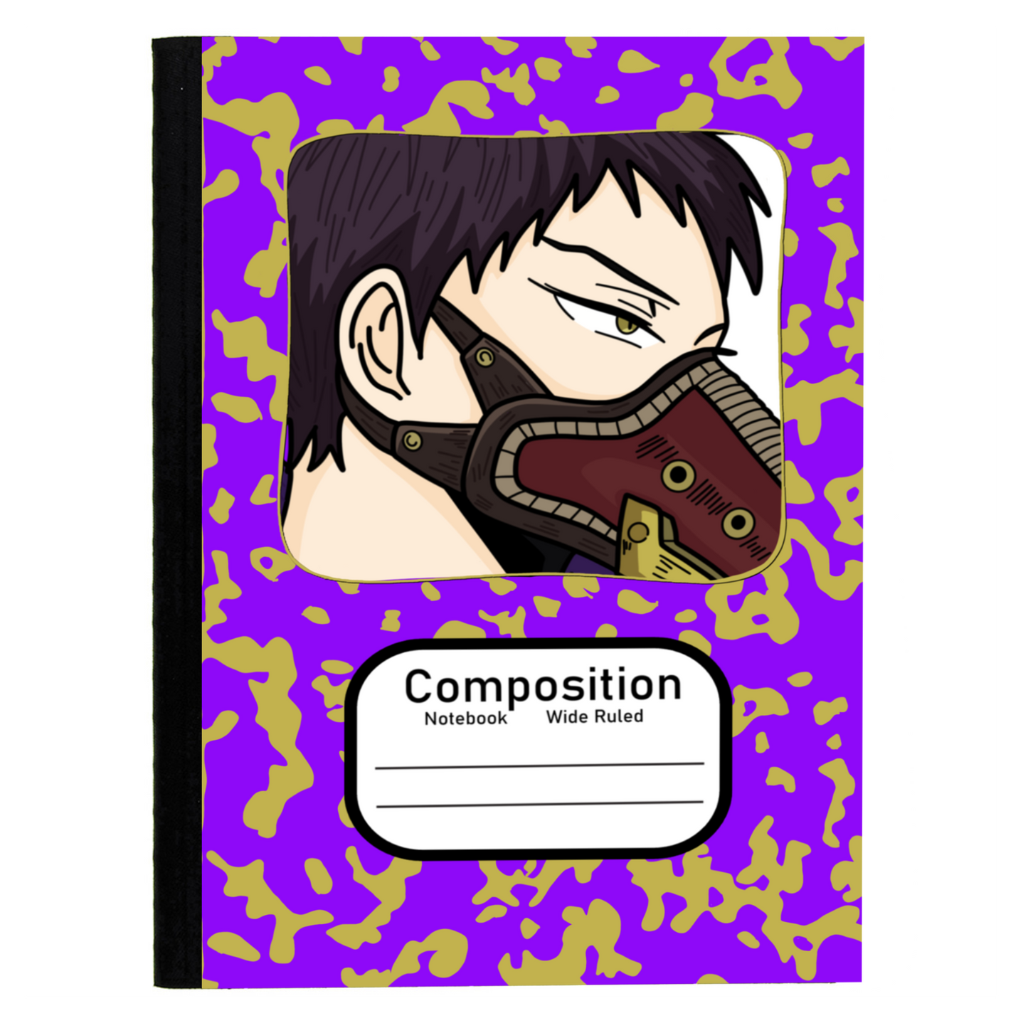 Overhaul (BNHA) Composition notebook Camo