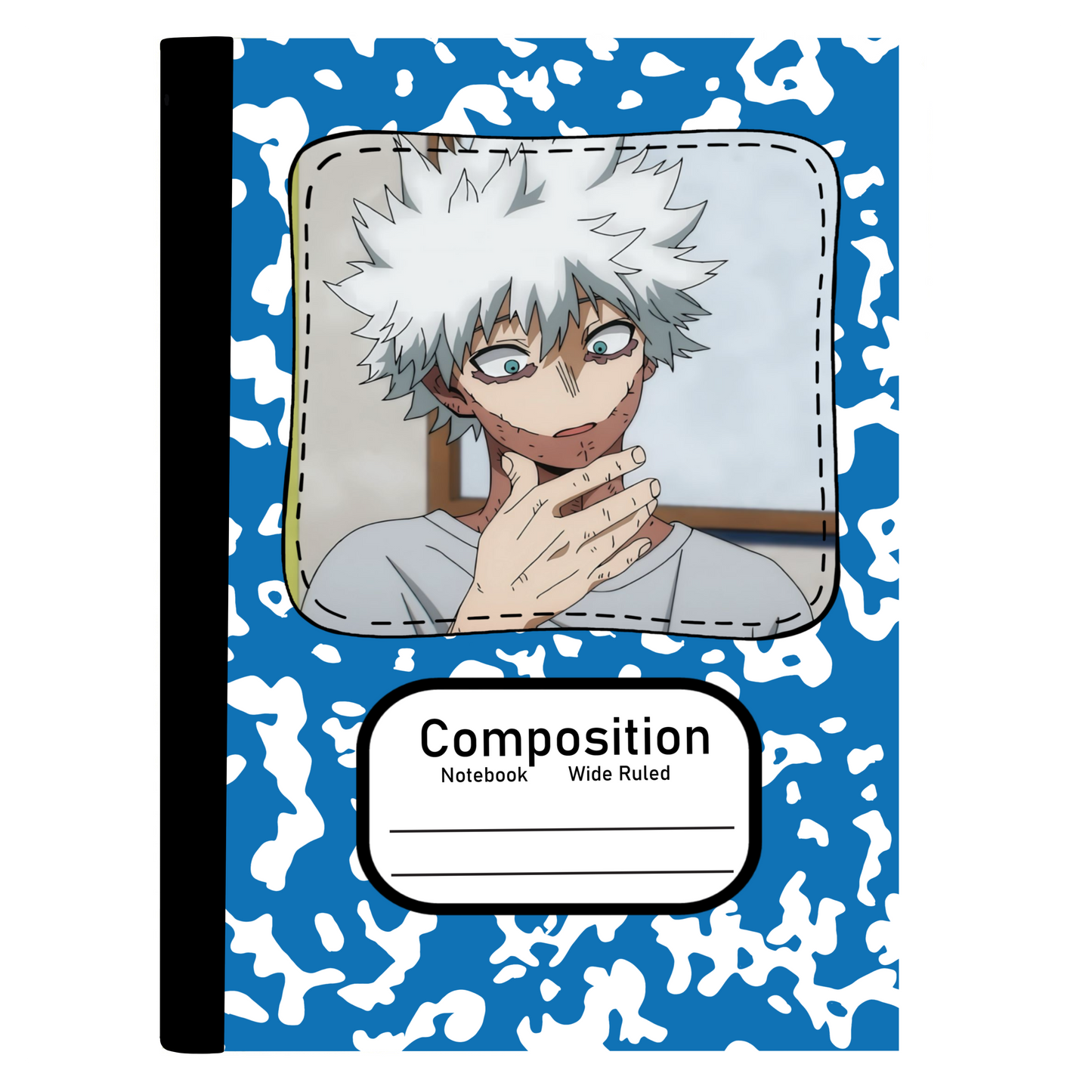 Dabi (BNHA) Composition notebook Camo