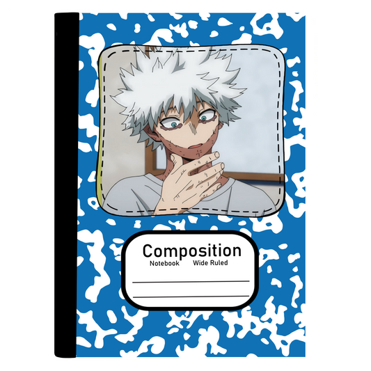 Dabi (BNHA) Composition notebook Camo