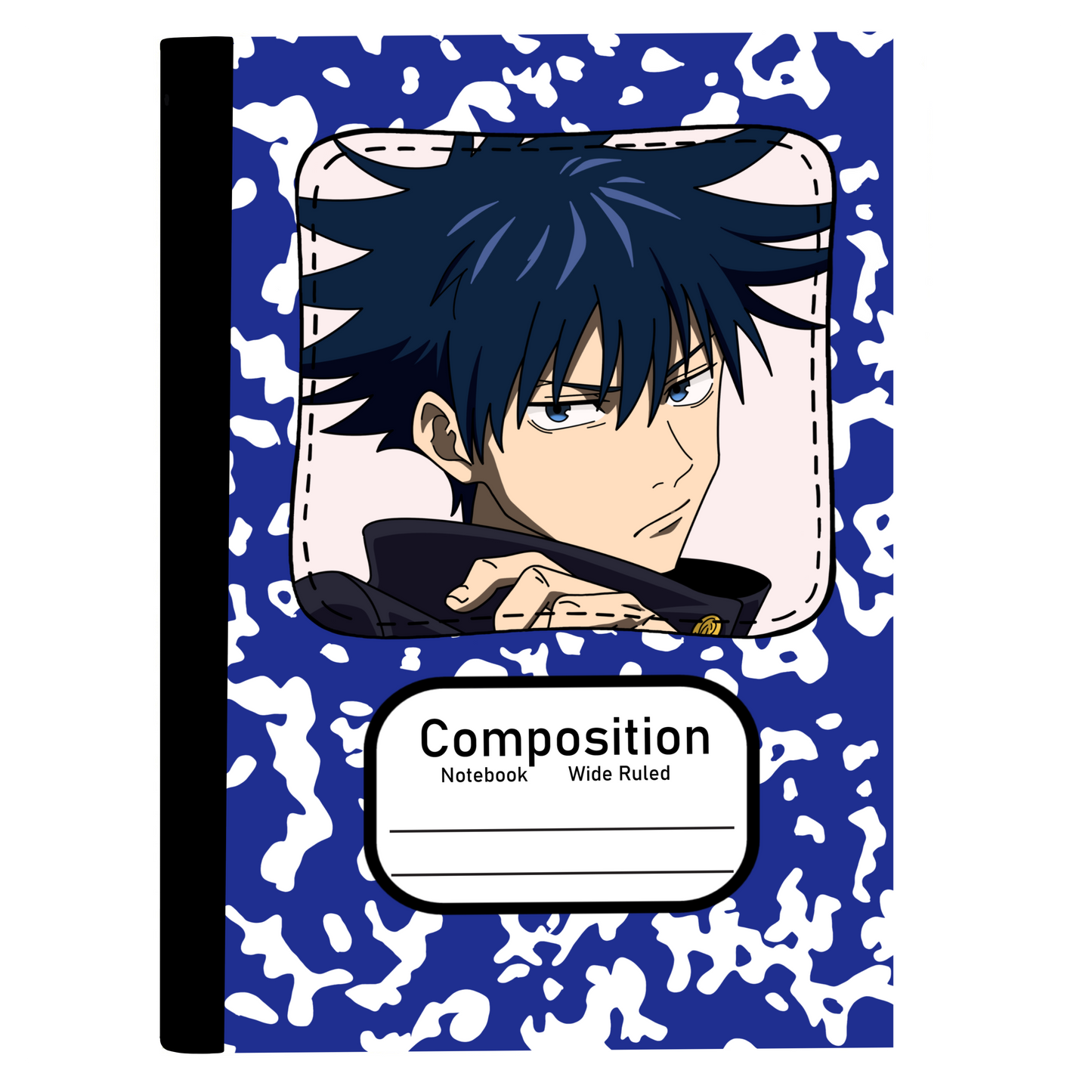 Megumi (JJK) Composition notebook Camo