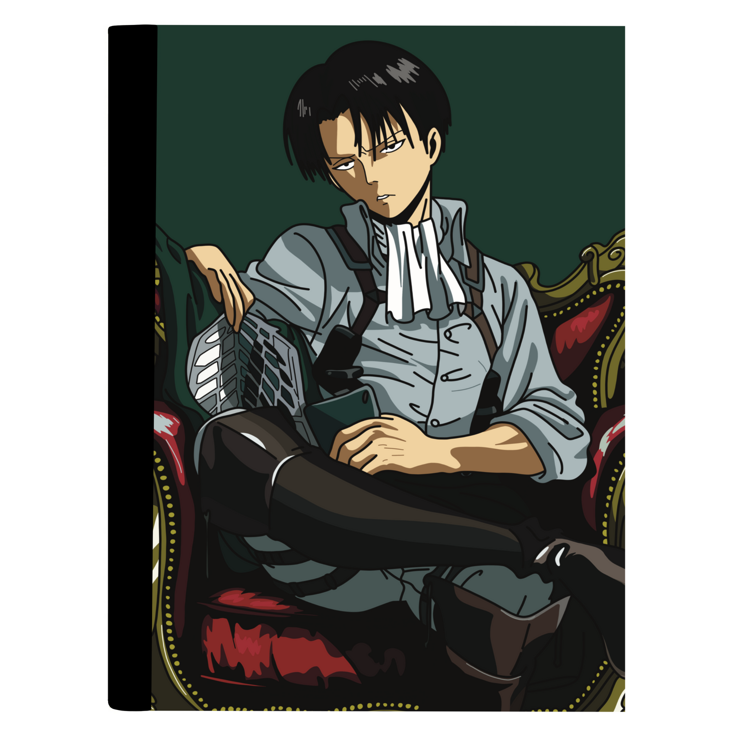 Levi (AOT) Composition notebook Full art