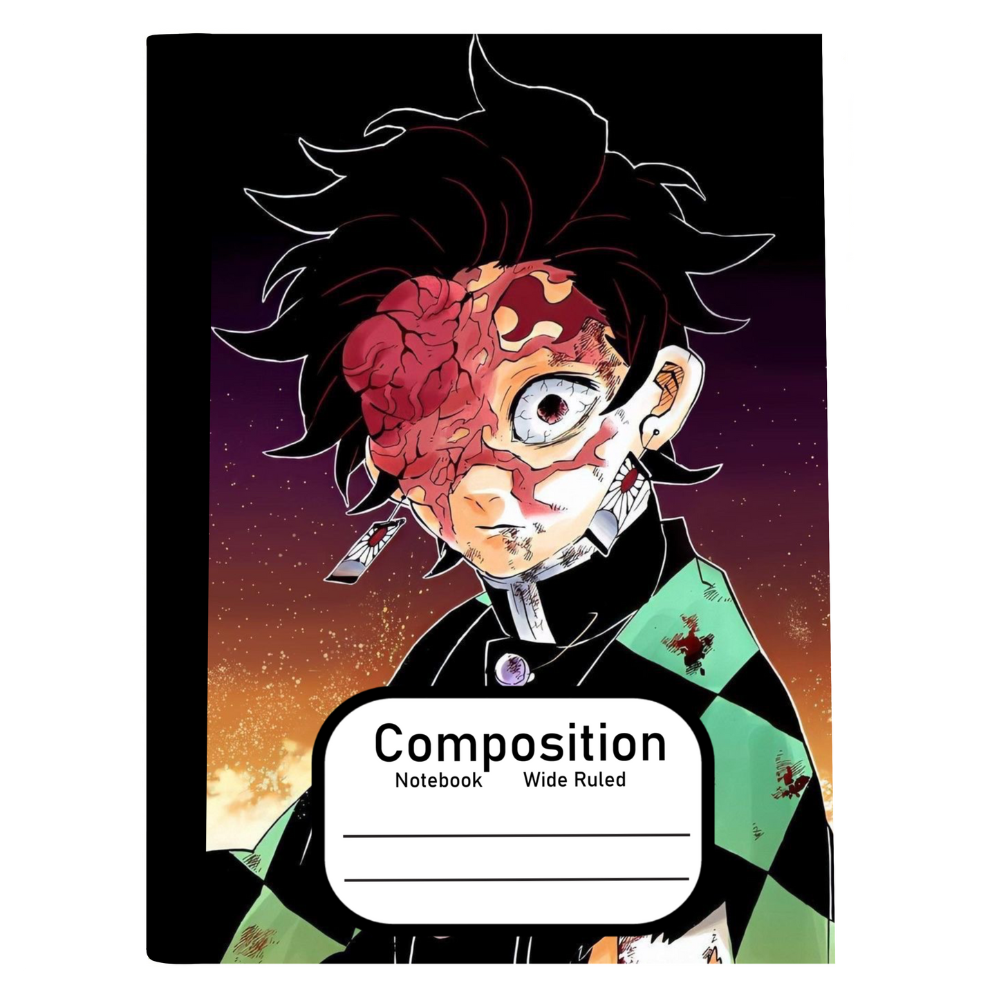 Tanjiro (DS) Composition notebook Full art