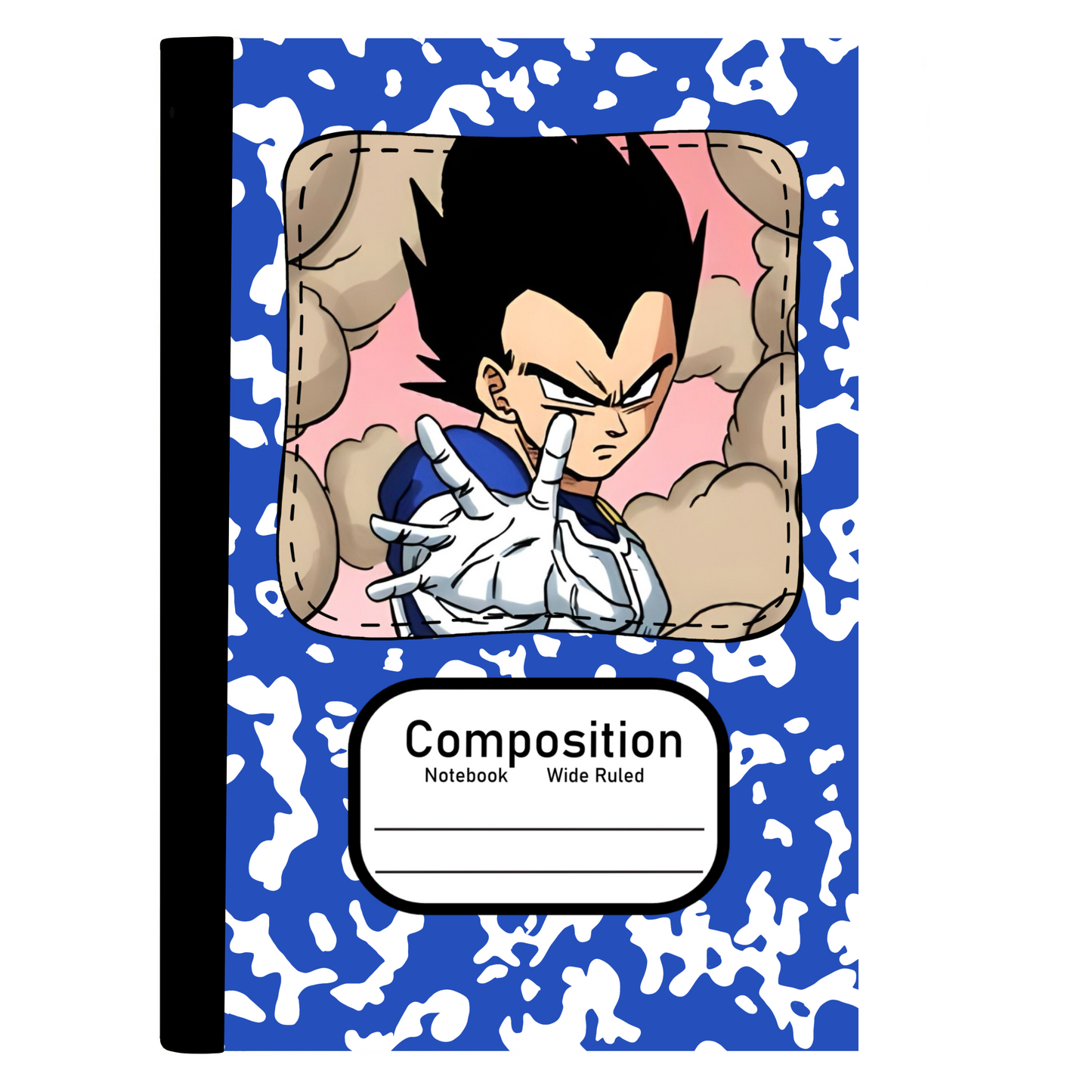 Vegeta (DBZ) Composition notebook Camo