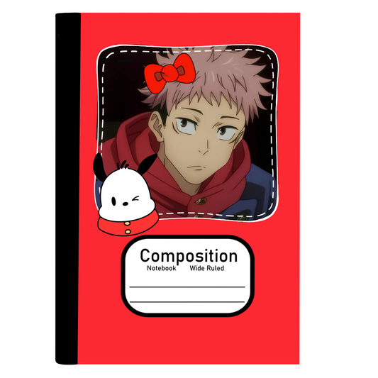 Yuji (JJK) Composition notebook Full art