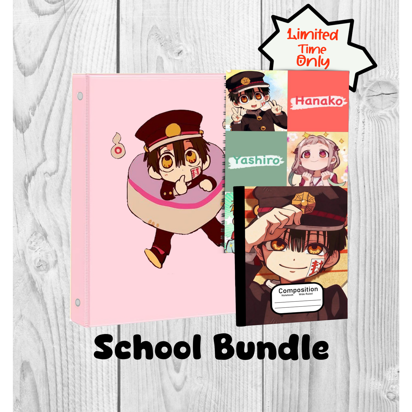 Hanako (TBHK) Anime Binder bundle