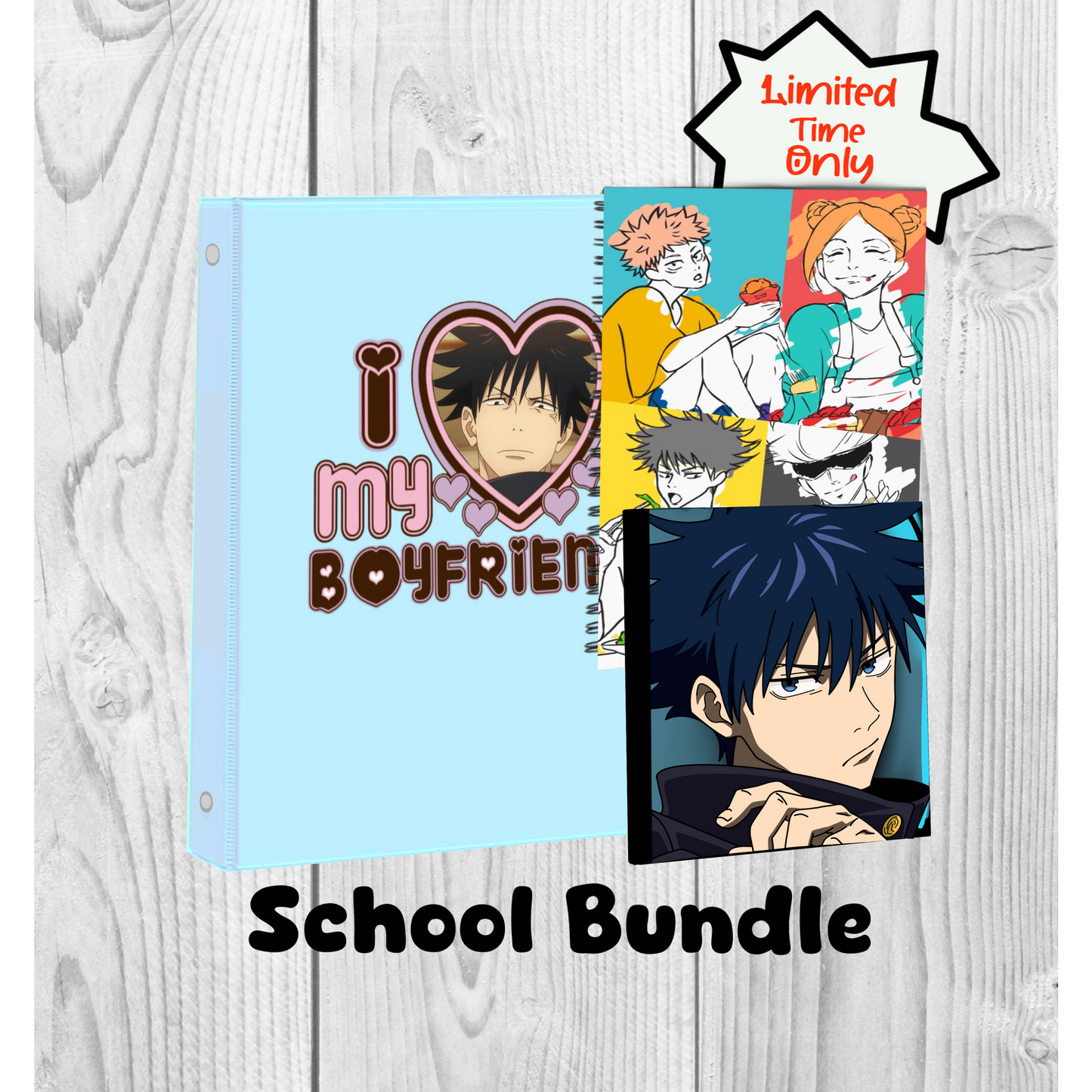 Megumi (JJK) Anime Binder bundle