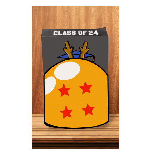 Trunks (DBZ) Graduation Box charm