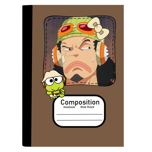 Usopp (OP Pirates) Composition notebook Full art