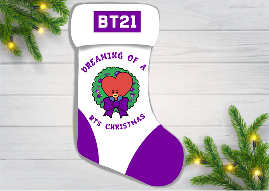 Tata (BT21) Christmas stockings