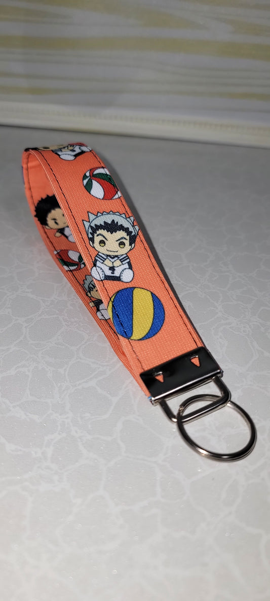 Haikyuu! (Hi Q) Keychain Wristlet