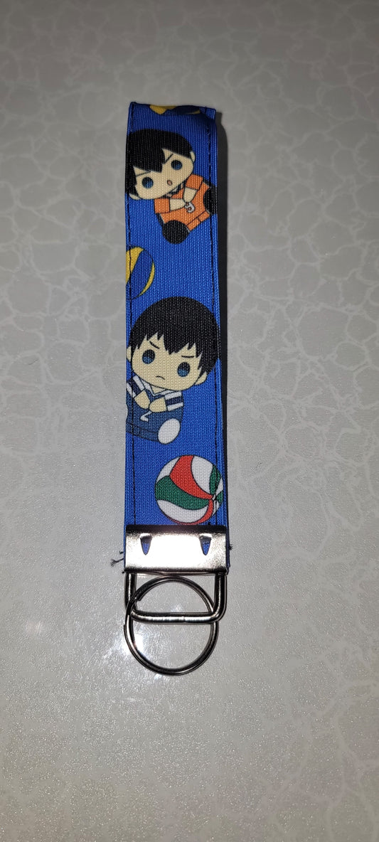 Haikyuu! (Hi Q) Keychain Wristlet