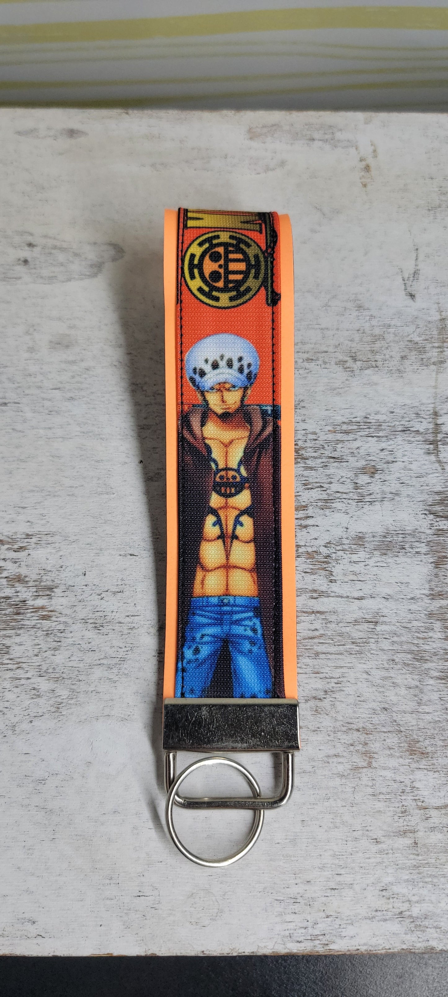 One Piece (OP Pirate) Premium Keychain Wristlet
